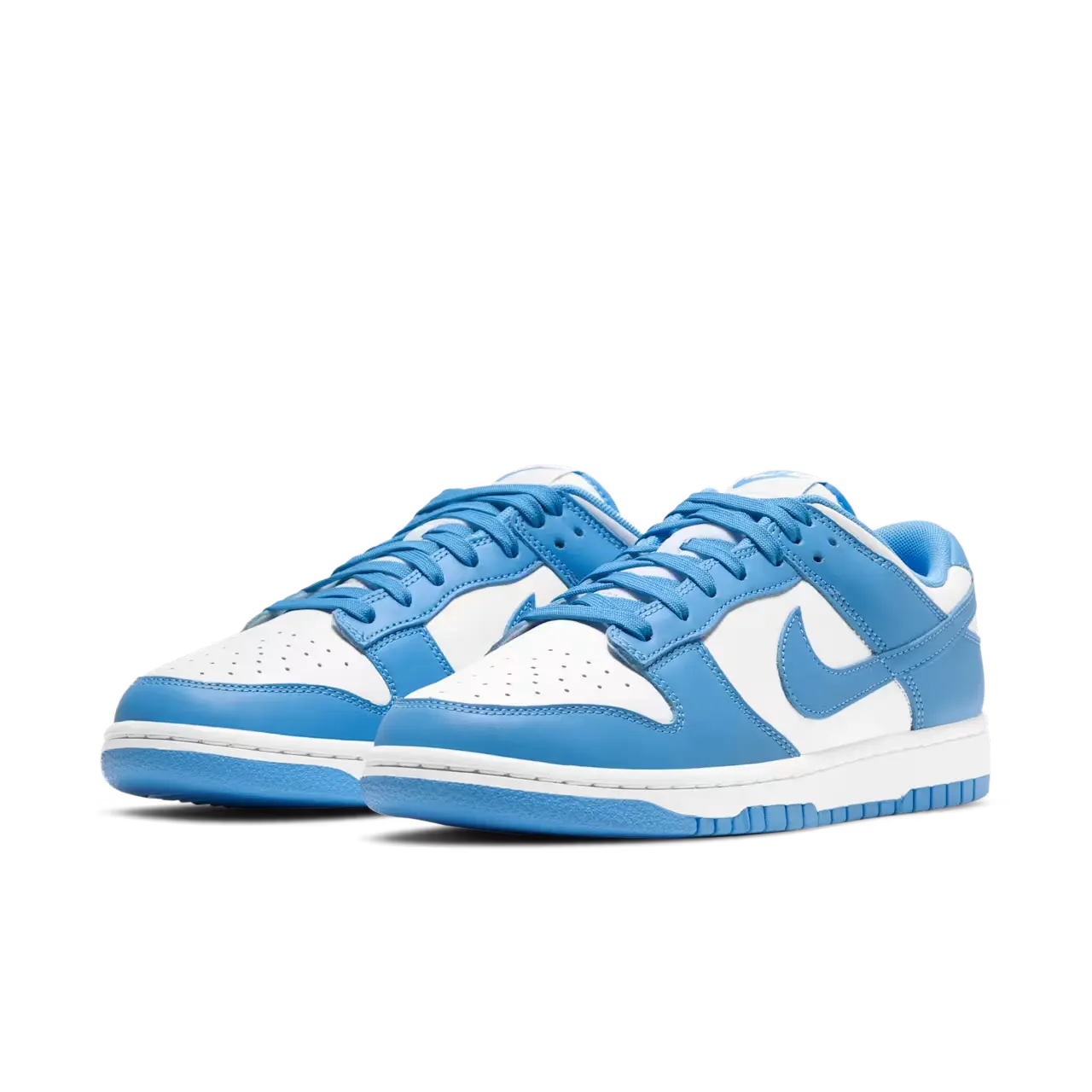 Blue low dunks