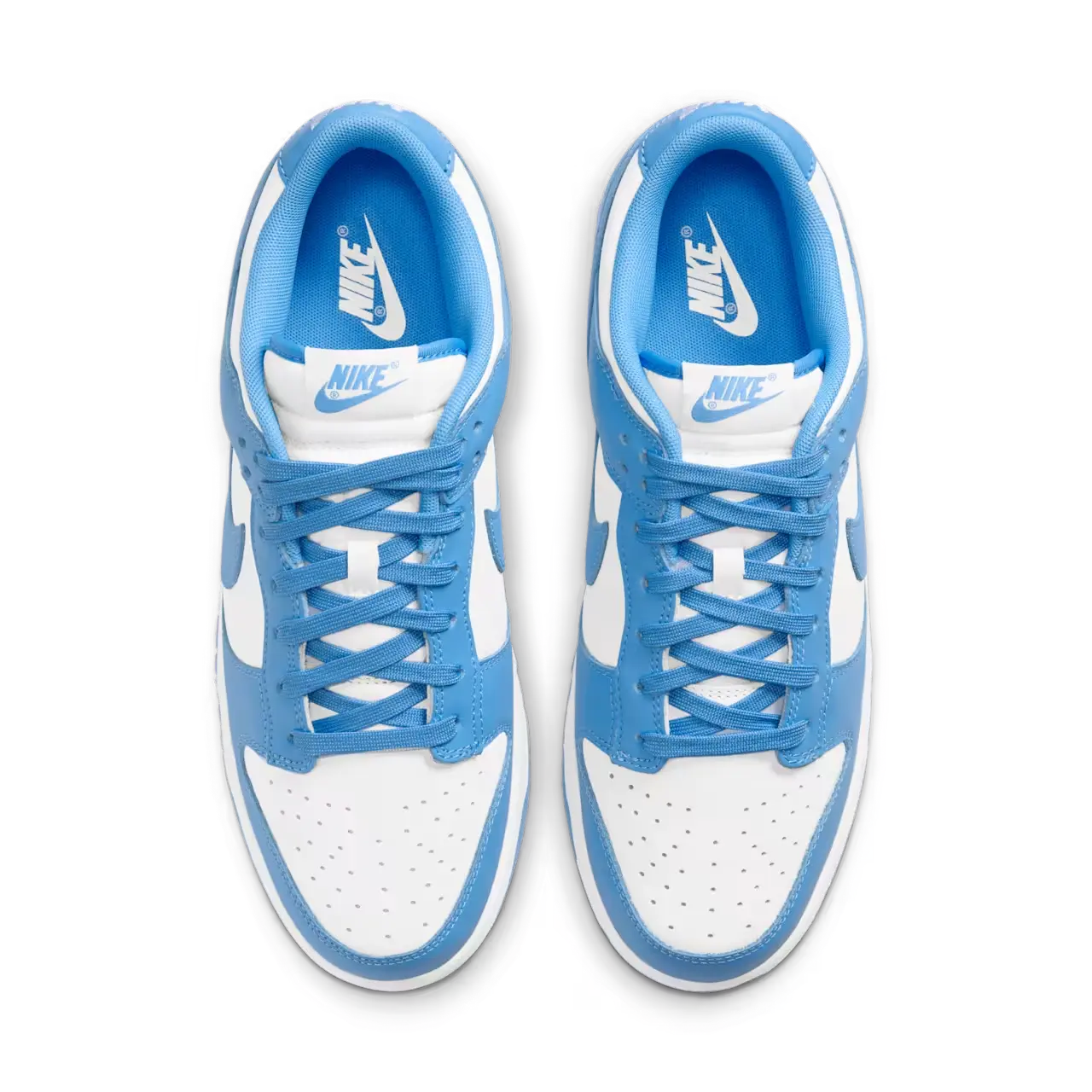 Blue low dunks