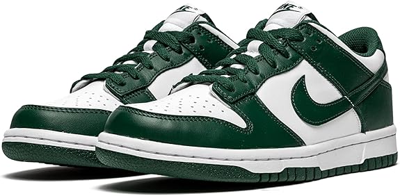 Dunk white green