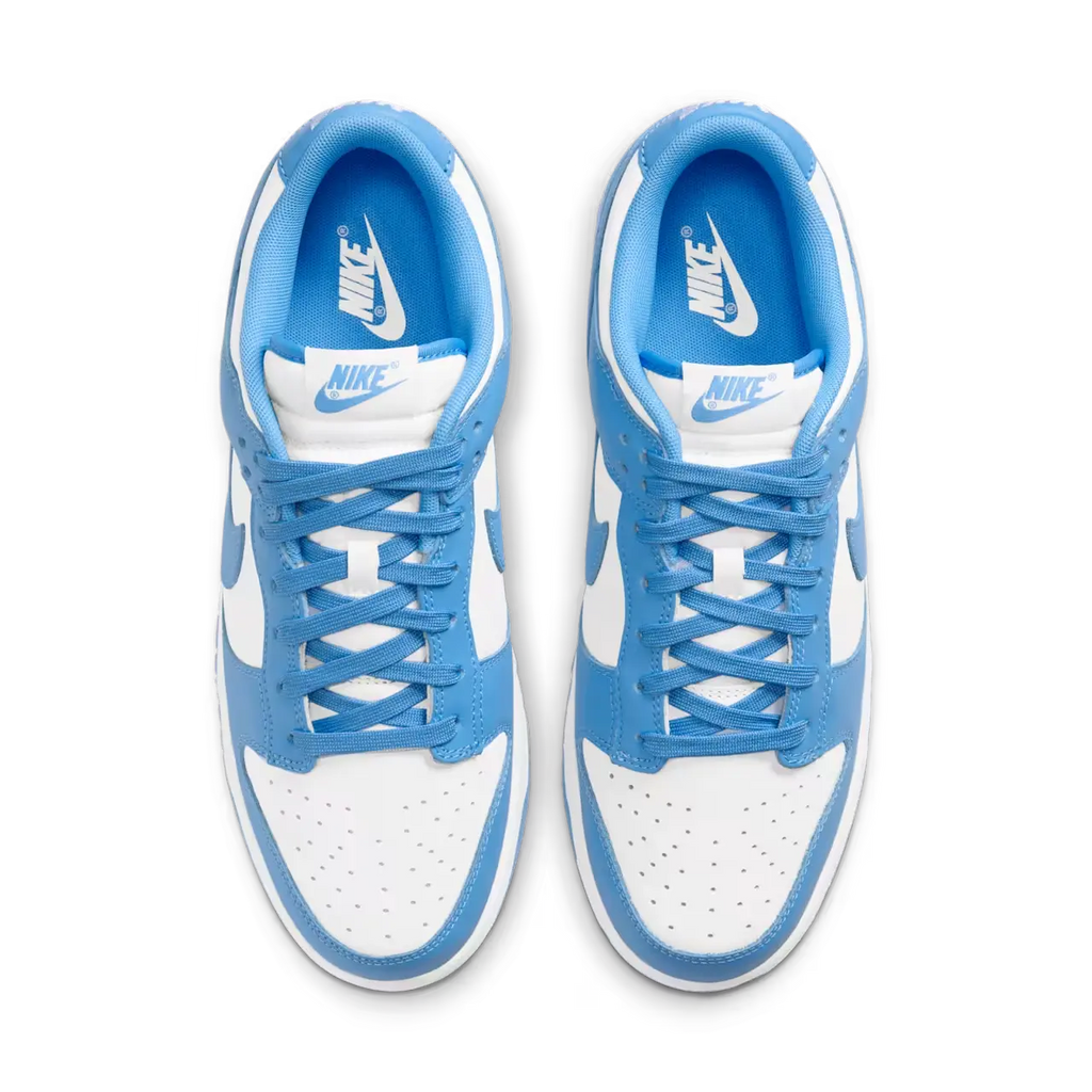 Blue low dunks